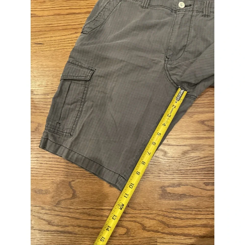 Tommy Bahama Men's Cargo Shorts Lyocell Cotton Blend Gray Size 34 Beach Outdoors